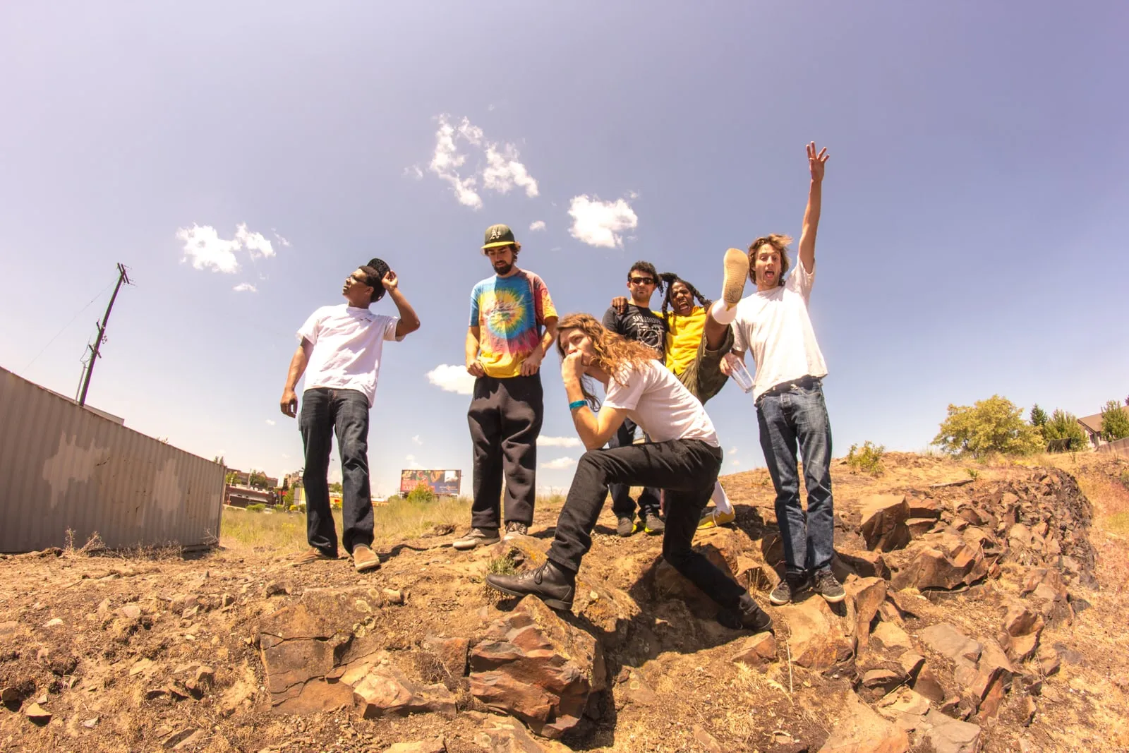 Puff Puff Beer, the Oakland based-rock band, 2014